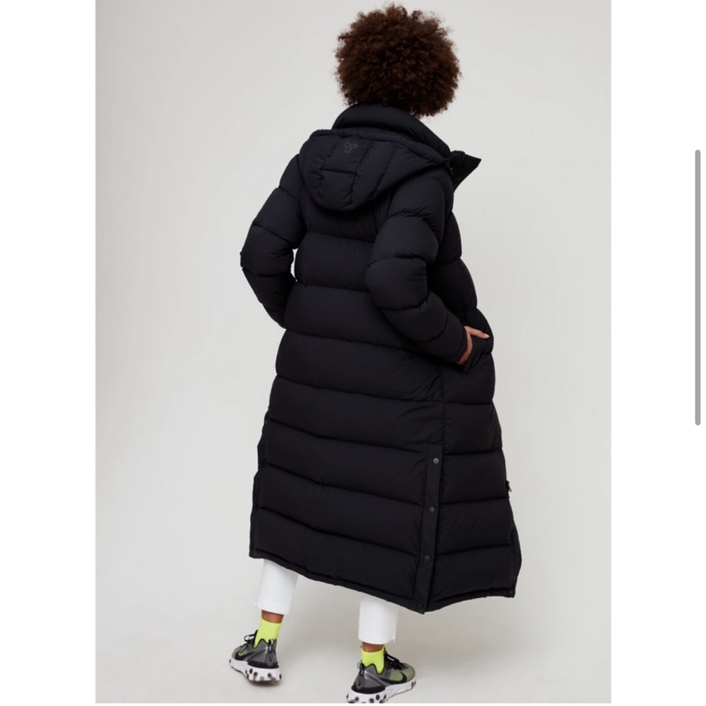 Aritzia Super Puff Long Coat 3XS Black - Picture 4 of 8